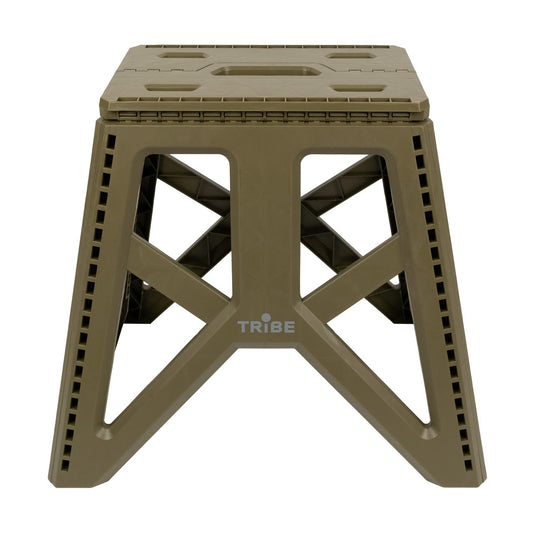 Tribe Camp Chair High Lightweight Folding Polypropylene Stool for Camping & Outdoor Use