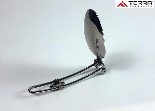 Folding Camping Spoon with Carry Case - Premium 18/8 Stainless Steel Collapsible Utensil for Outdoor Adventures