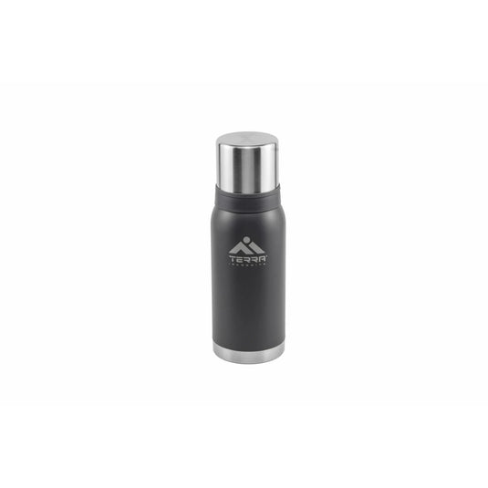 Insulated Thermos Stainless Steel Dual Cups Thermal Flask Duett 34/40 fl oz | Terra Incognita