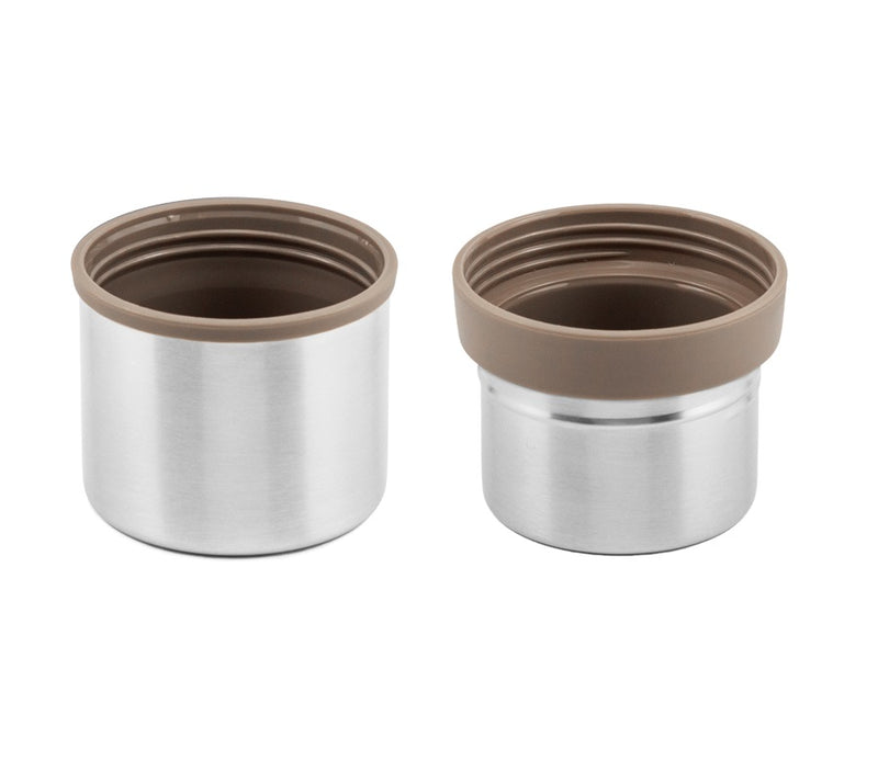 Load image into Gallery viewer, Duett Vacuum Insulated Stainless Steel Thermos with Dual Cups - Premium 34/40 fl oz Thermal Flask with Pour-Through Stopper
