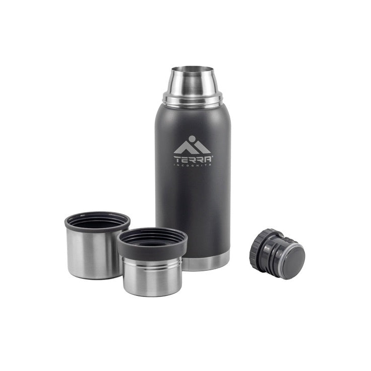 Load image into Gallery viewer, Vacuum Flask Replacement Cup Set 18/8 Steel Duett 1000/1200 Series | Terra Incognita
