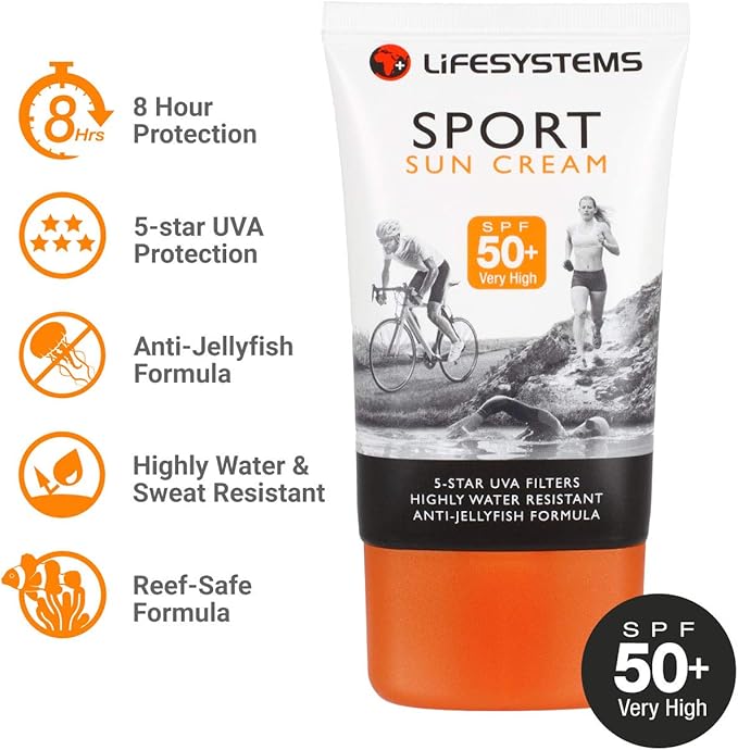 Load image into Gallery viewer, Sunscreen SPF50 Water Resistant Jellyfish Repellent Sport SUN Cream | Lifesystems
