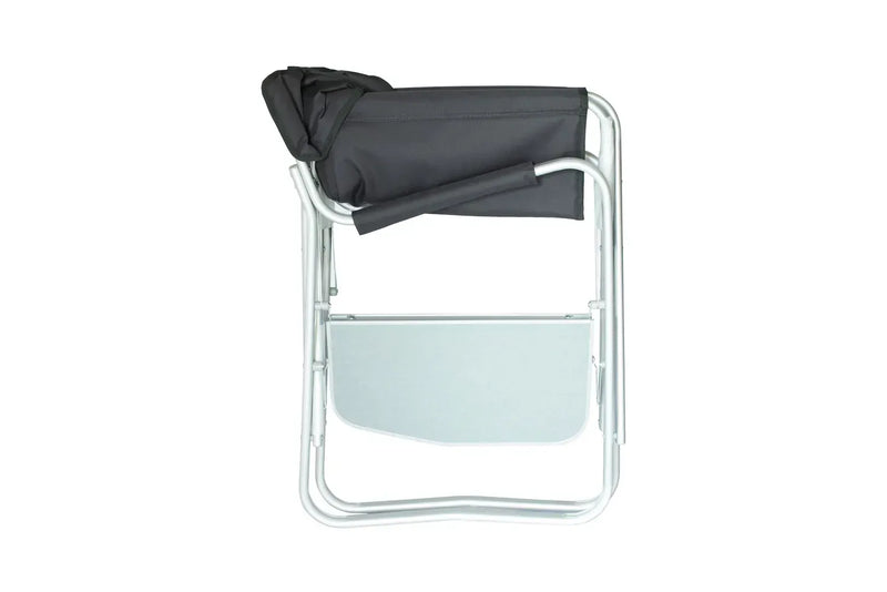 Load image into Gallery viewer, Folding Camp Chair Tramp Delux with Integrated Side Table &amp; Aluminum Frame for Enhanced Outdoor Comfort
