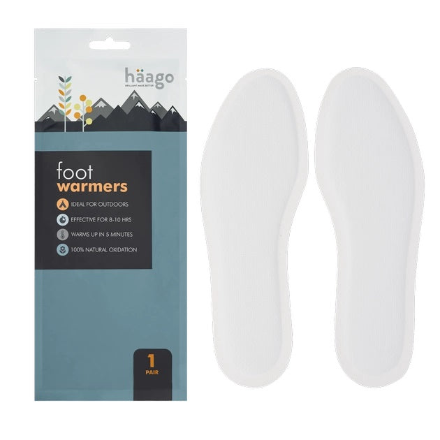Load image into Gallery viewer, Foot Warmers Bulk: 10-Hour Disposable Heat (20 Pairs, Sizes S &amp; M) | Haago
