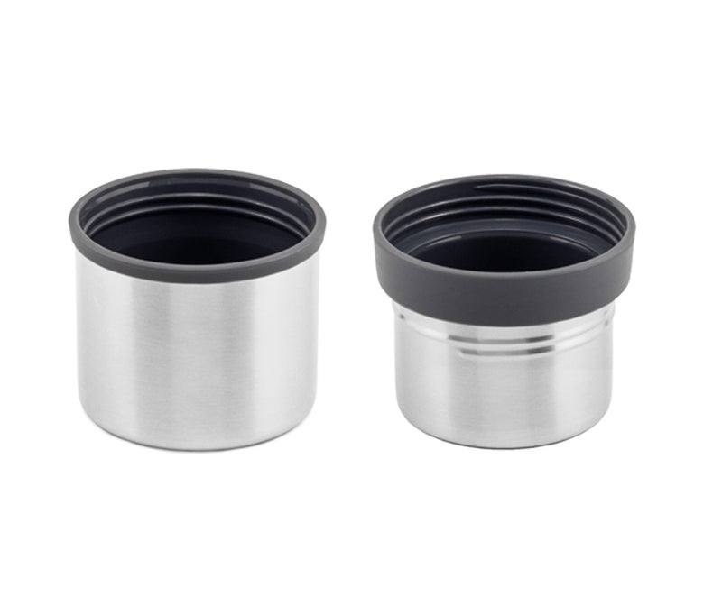Load image into Gallery viewer, Duett Vacuum Insulated Stainless Steel Thermos with Dual Cups - Premium 34/40 fl oz Thermal Flask with Pour-Through Stopper
