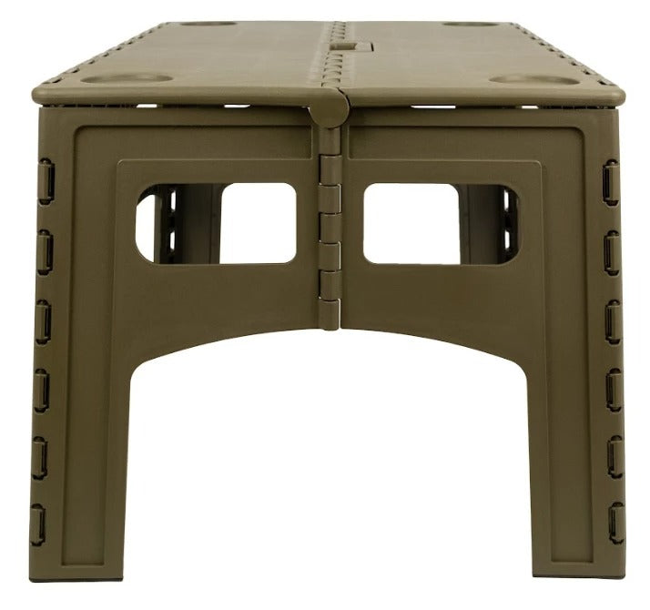 Load image into Gallery viewer, Tribe Camp Table Low Folding Polypropylene Table with Cup Holders for Outdoor Recreation
