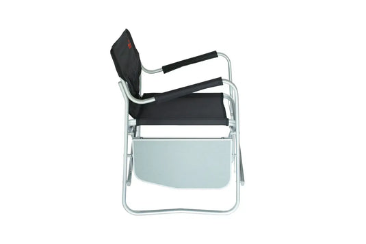 Folding Camp Chair Tramp Delux with Integrated Side Table & Aluminum Frame for Enhanced Outdoor Comfort