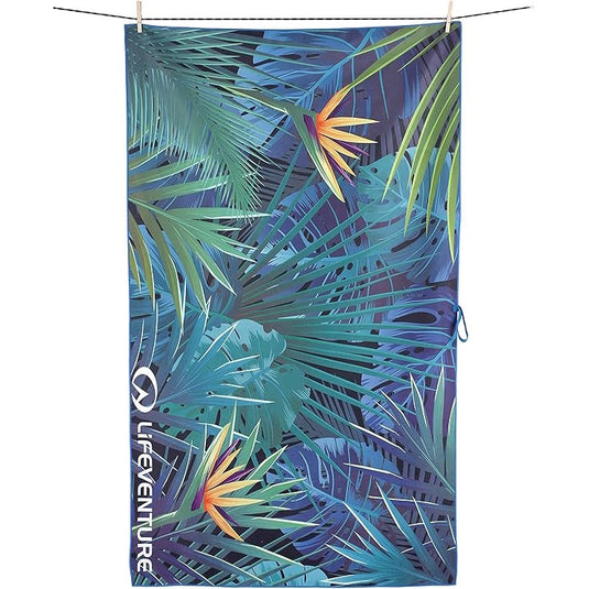 Soft Fibre Towel — Antibacterial Ultra Fast Dry Tropical | Lifeventure