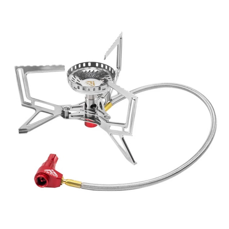 Load image into Gallery viewer, Camping Gas Stove Pressure Regulator 15.7in Hose Base Camp | Naos Reduktor
