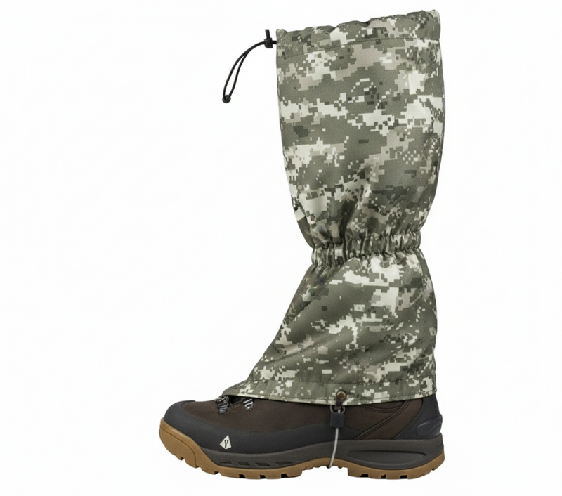 Load image into Gallery viewer, TacLine Mission Tactical Gaiters in Digital Camo for Military Operations &amp; Field Activities
