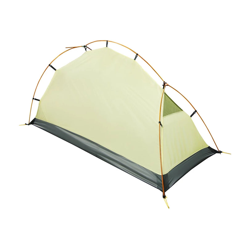 Load image into Gallery viewer, Yellow 20D Polyester Rip Stop inner tent showing the lightweight frame geometry
