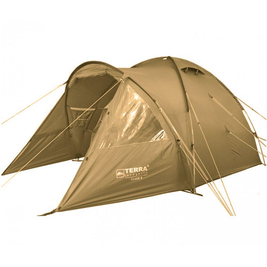 Oazis 5 Three-Season Family Tent with Spacious Vestibule and Modular Design for Extended Camping Adventures