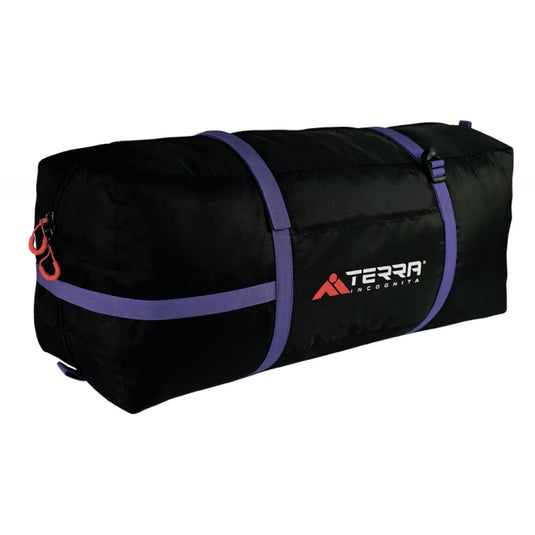 Black Terra Incognita compression carry bag for the Platou 2 tent.