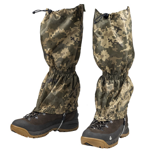 TacLine Compact Tactical Gaiters with Transport Pouch for Military Field Operations