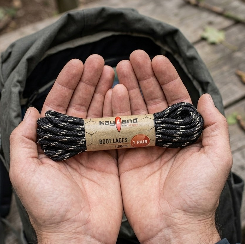 Load image into Gallery viewer, Shoelaces 180 cm lightweight for hiking and daily use - Kayland Laces
