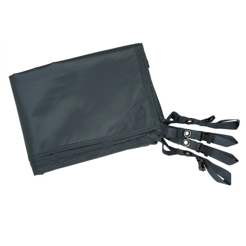 Load image into Gallery viewer, Folded dark grey protective groundsheet for SkyLine 2 Lite tent with fasteners
