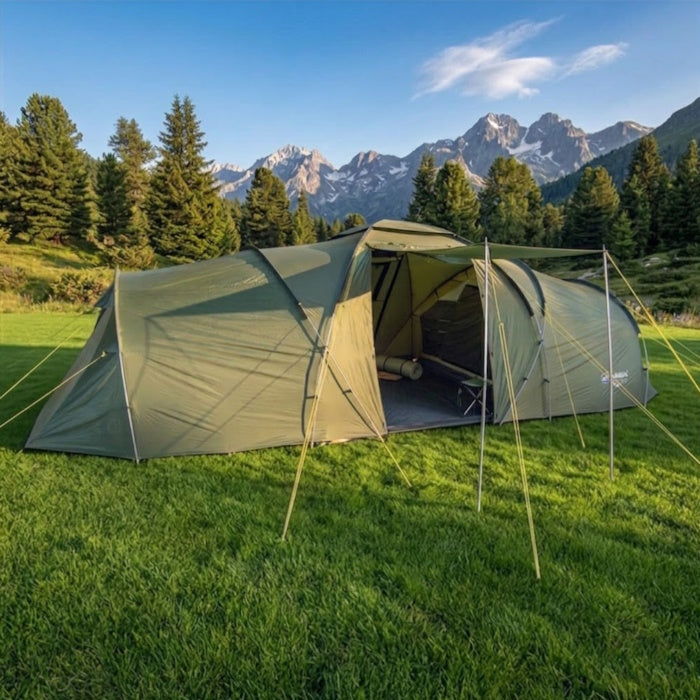 Load image into Gallery viewer, Adjustable Tarp Poles, Steel 230cm Support Set
