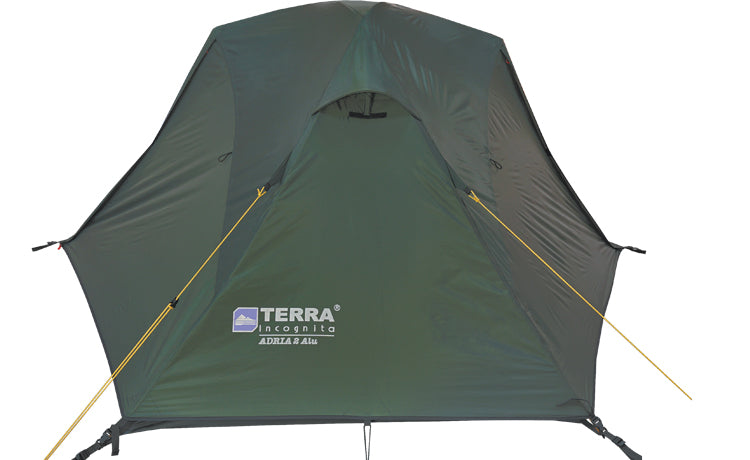 Load image into Gallery viewer, Adria 2/2 Alu Two-Person Three-Season Tent with Dual Vestibules - Available with Aluminum or Fiberglass Poles for Backpacking
