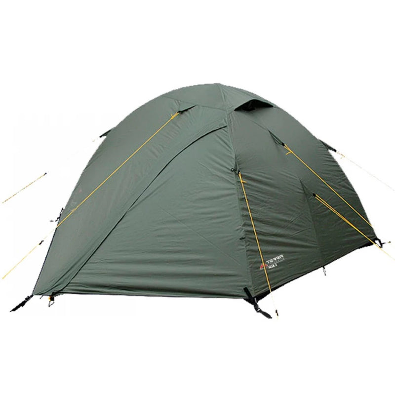 Load image into Gallery viewer, Alfa 2 tent with dome frame and mesh entrance
