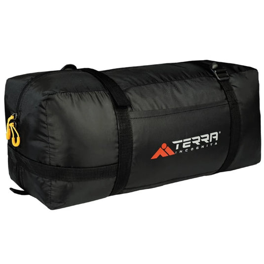 Black Terra Incognita compression carrying bag for Alfa 3 camping tent