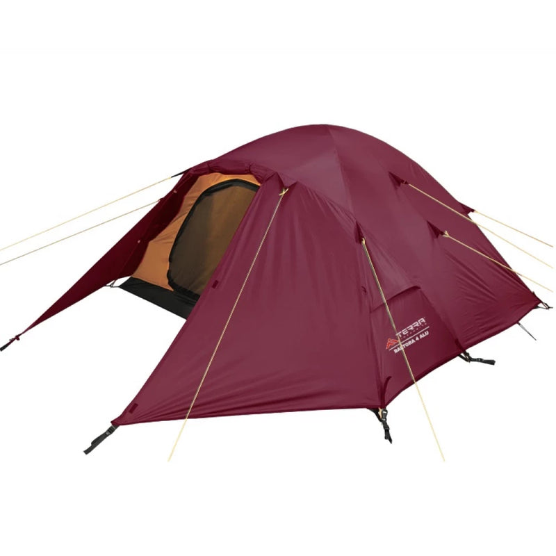 Load image into Gallery viewer, Cherry Terra Incognita Baltora 4 Alu Fib 4-person tent with open vestibule
