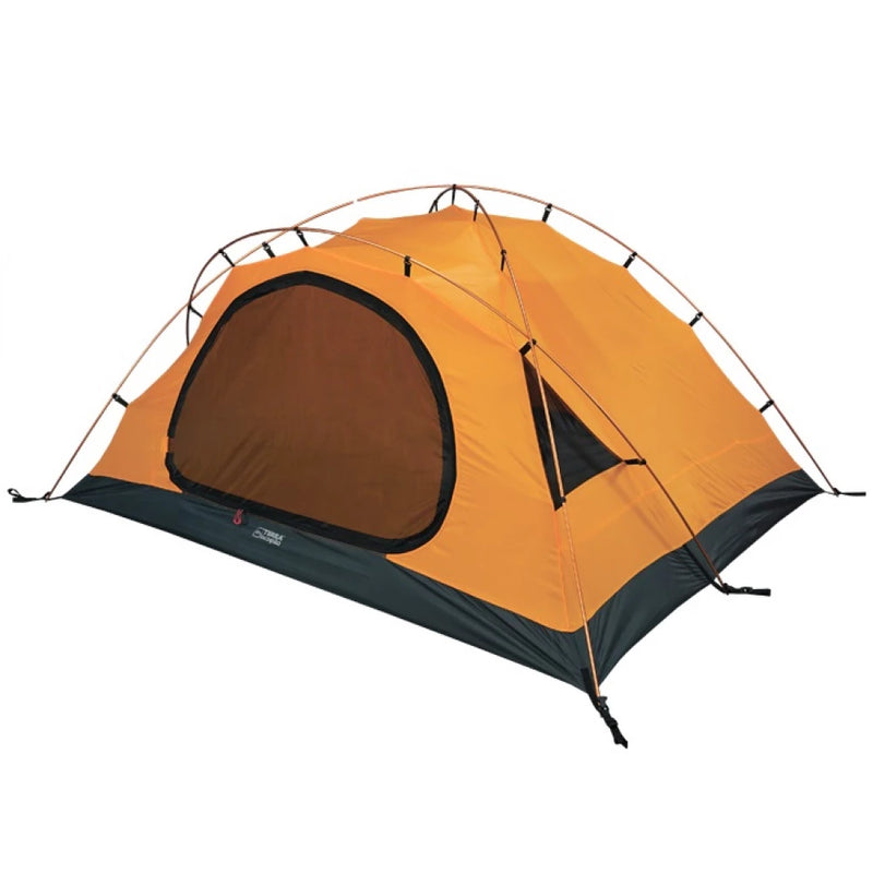 Load image into Gallery viewer, Orange inner body of Terra Incognita Baltora 4 Alu 4-5 person dome tent
