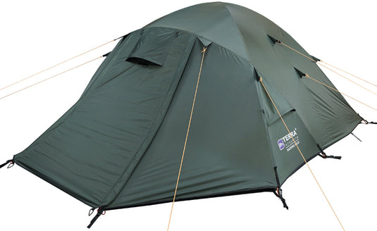 Baltora 4/4 Alu Four-Season Family Tent with Dual Entrances - Available with Aluminum or Fiberglass Poles for 4-5 Person Camping