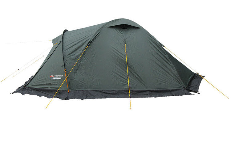 Load image into Gallery viewer, Canyon 3/3 Alu Four-Season Tent with Snow Skirt - Available with Aluminum or Fiberglass Poles for 3-4 Person Mountain Camping
