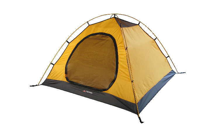 Load image into Gallery viewer, Canyon 3/3 Alu Four-Season Tent with Snow Skirt - Available with Aluminum or Fiberglass Poles for 3-4 Person Mountain Camping
