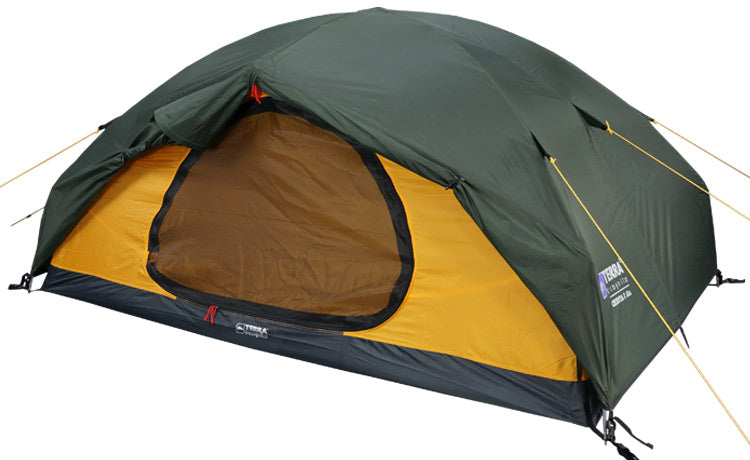 Load image into Gallery viewer, Cresta 2/2 Alu Three-Season Tent with Dual Vestibules - Available with Aluminum or Fiberglass Poles for 2-3 Person Camping
