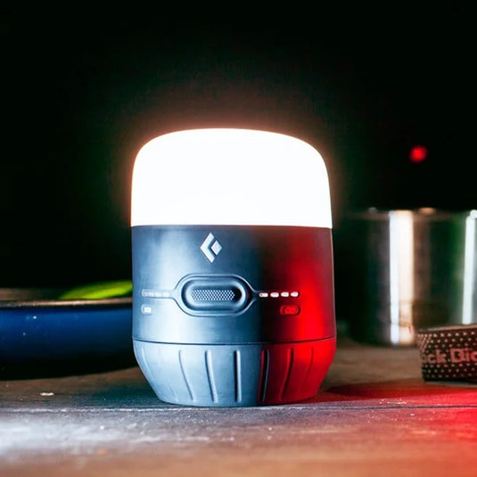 Rechargeable Camping Lantern + Power Bank 250-Lumen USB, Charging Station  | Black Diamond Moji