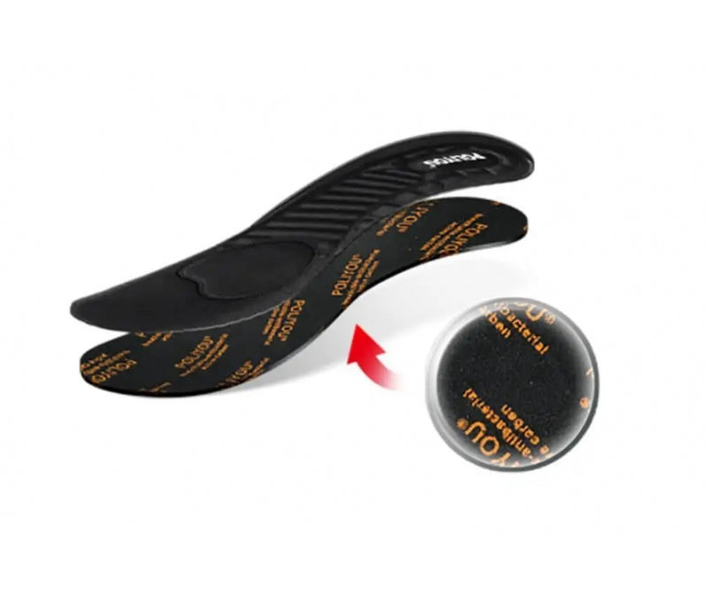 Load image into Gallery viewer, Antibacterial Gel Insoles with Odor Control | Kaps Poliyou Comfort Shoe Insoles
