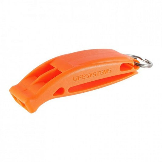Safety Whistle 108 dB Dual-Tone Emergency Signal Floating Plastic | Lifesystems