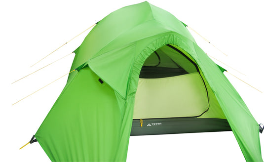 Minima 4 Ultralight Four-Person All-Season Tent with Silicone-Coated RipStop and YKK Zippers - Dual Vestibule Design for Expeditions