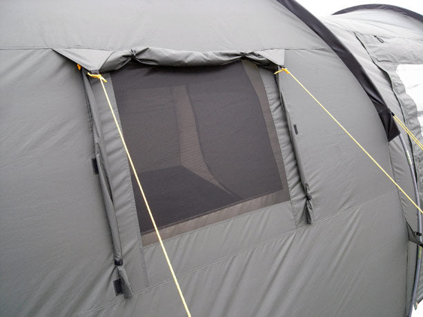 Load image into Gallery viewer, Olympia 4 All-Weather Family Camping Tent with Triple-Entry Vestibule and Detachable Floor for Extended Outdoor Adventures
