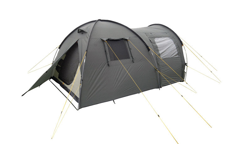 Load image into Gallery viewer, Olympia 4 All-Weather Family Camping Tent with Triple-Entry Vestibule and Detachable Floor for Extended Outdoor Adventures
