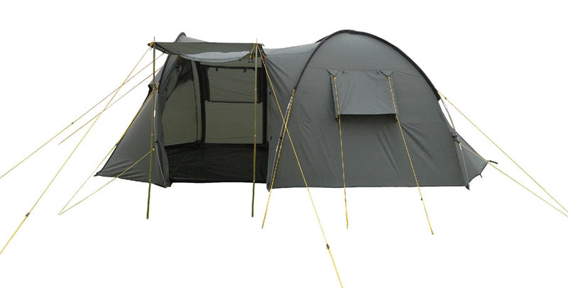 Load image into Gallery viewer, Olympia 4 All-Weather Family Camping Tent with Triple-Entry Vestibule and Detachable Floor for Extended Outdoor Adventures
