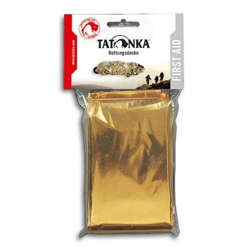 Load image into Gallery viewer, Rettungsdecke Compact Thermal Emergency Blanket (82.7 x 63.0 in) | Tatonka

