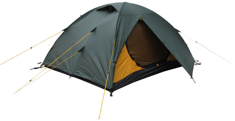 Load image into Gallery viewer, Platou 3/3 Alu Three-Person Three-Season Tent with Extended Vestibule - Available with Aluminum or Fiberglass Poles for Backpacking
