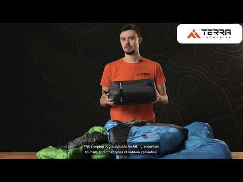 Load and play video in Gallery viewer, Junior 200/300 L/R Mummy Sleeping Bag for Youth Camping &amp; Mountaineering Adventures
