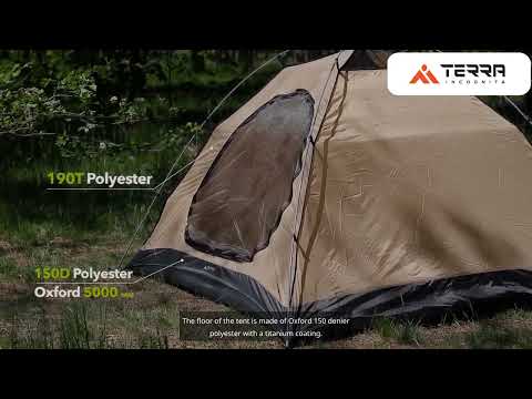 Load and play video in Gallery viewer, Alfa 3 Lightweight Three-Season Tent for 3-4 Person Camping - Spacious Single Vestibule Design with Easy Setup
