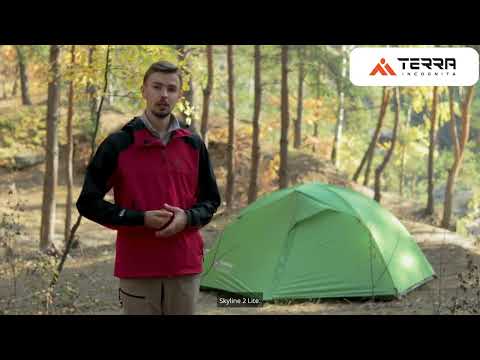 Load and play video in Gallery viewer, SkyLine 2 Ultralight All-Season Two-Person Tent with Silicone-Coated RipStop and YKK Zippers - Premium Design for Extreme Adventures
