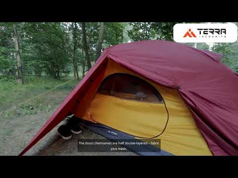 Load and play video in Gallery viewer, Adria 2/2 Alu Two-Person Three-Season Tent with Dual Vestibules - Available with Aluminum or Fiberglass Poles for Backpacking
