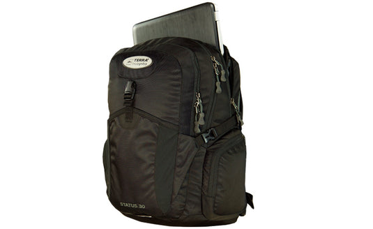 Status 30 Urban Backpack with AIR DIRECTOR Ventilation System and 15.6" Laptop Compartment - Unisex Daily Carry for Work and Study