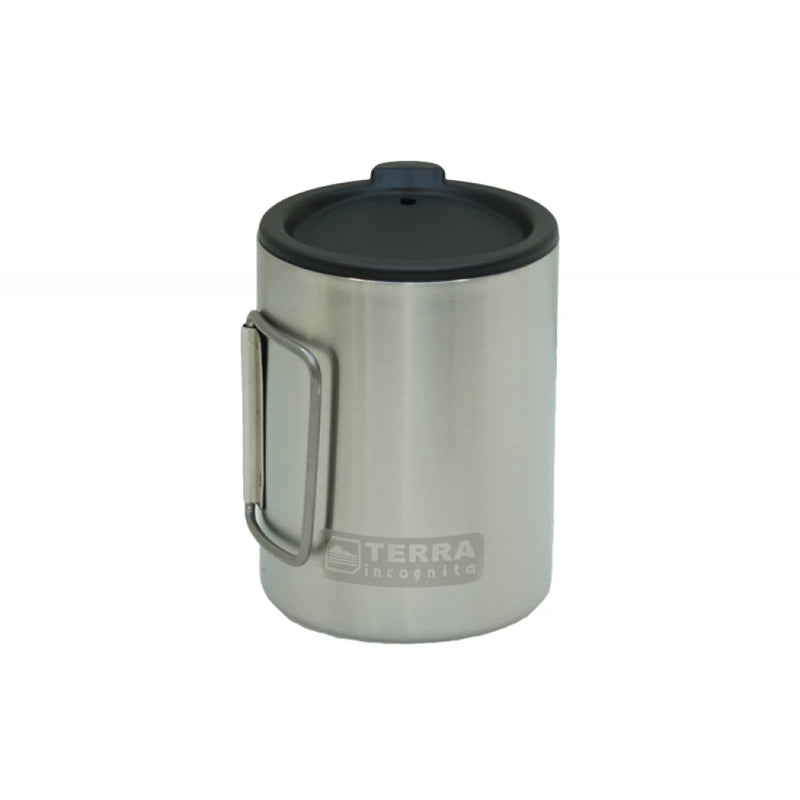 Load image into Gallery viewer, Camping Mug with Foldable Handles and Double-Wall Vacuum | T-Mug 250W/350WCap
