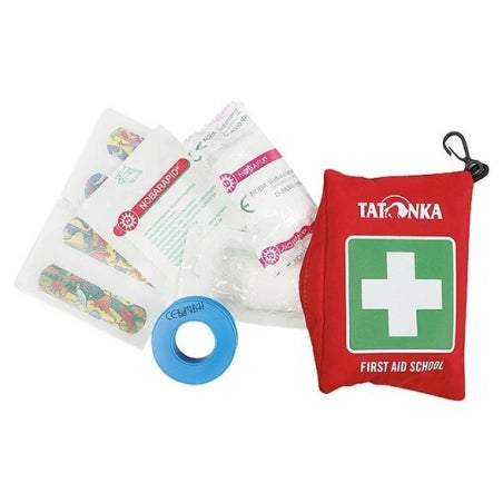 Load image into Gallery viewer, First Aid School Kit Filled Lightweight Kids Emergency Bag | Tatonka
