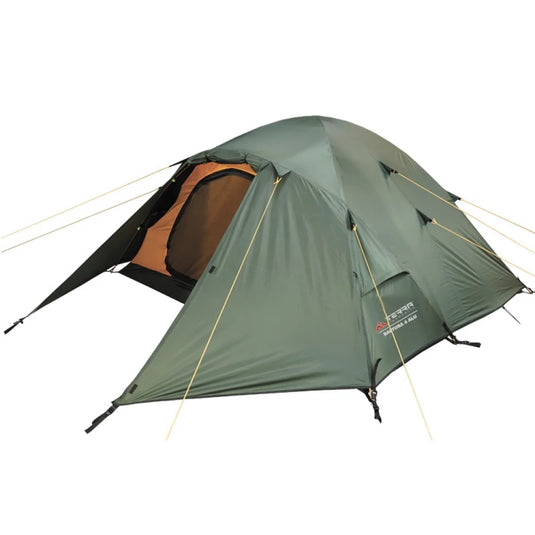 Green Terra Incognita Baltora 4 Alu 4-person tent with open vestibule