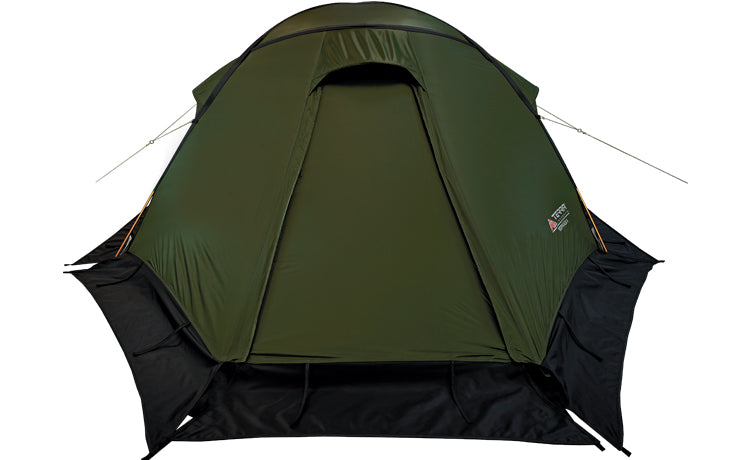 Load image into Gallery viewer, TopRock 4 All-Season Four-Person Expedition Tent with Snow Skirt and Silicone-Coated RipStop - Four-Pole Design for Extreme Weather
