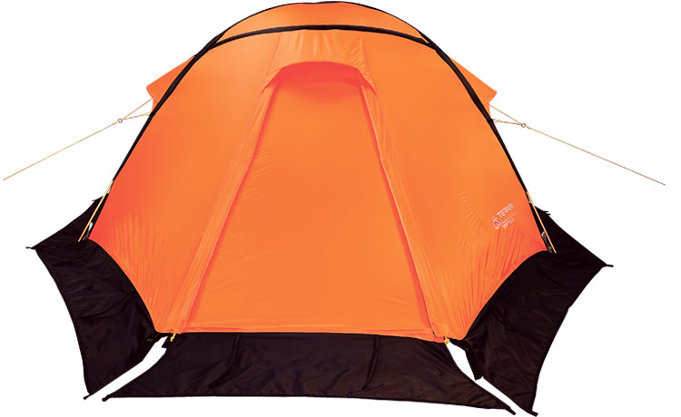 Load image into Gallery viewer, TopRock 4 All-Season Four-Person Expedition Tent with Snow Skirt and Silicone-Coated RipStop - Four-Pole Design for Extreme Weather
