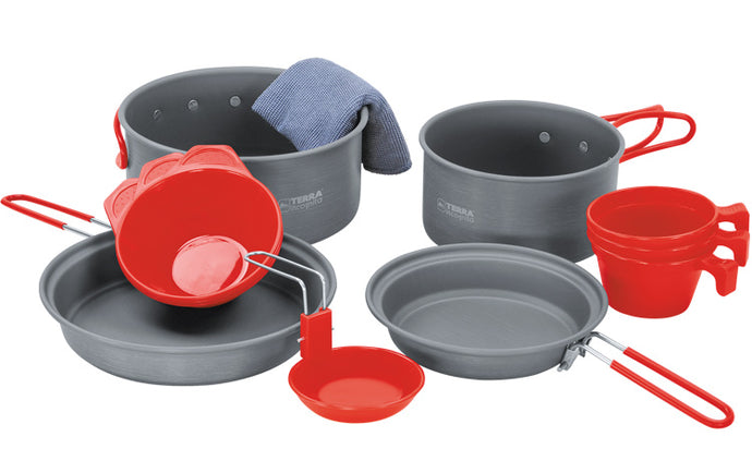 Terra Incognita Tri (TI-TRI) cookware set for 2-3 people - id-1305